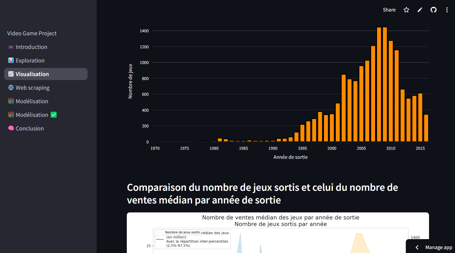 Streamlit example